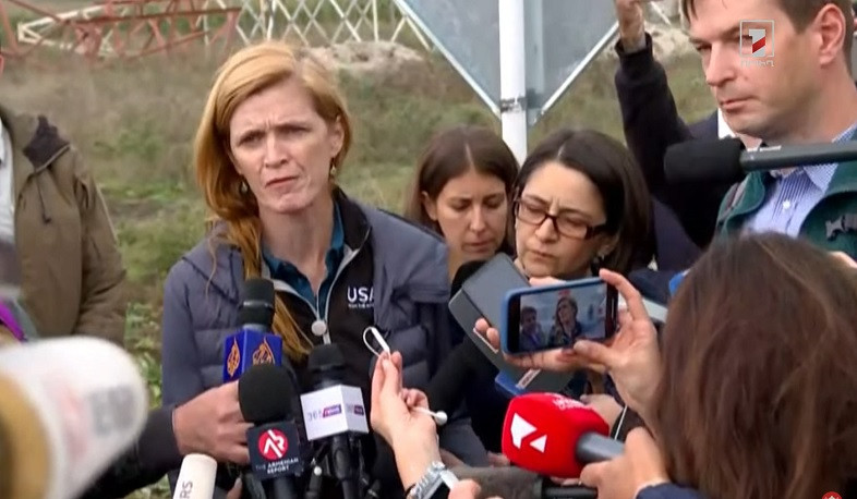 Video - US to provide 11,5 million USD for forcibly displaced persons from Nagorno-Karabakh, Samantha Power