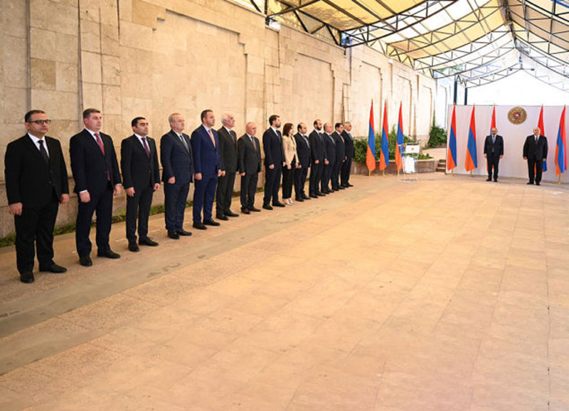 Հայաստանի Կառավարության անդամները երդվել են