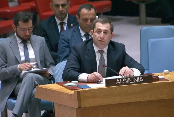 Video - Lack of adequate international reaction allowed Azerbaijan to purse its aggressive policies with impunity, Armenian Ambassador tells UN