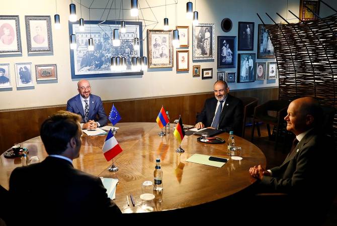 Pashinyan-Scholz-Macron-Michel meeting to take place despite Aliyev opting out