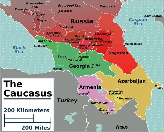 رقابت ترکیه با ایران و روسیه در قفقاز