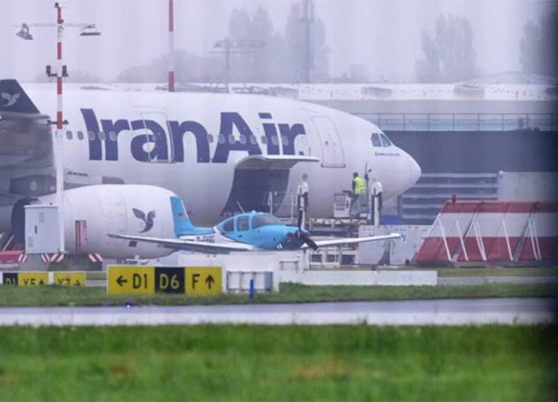 تهدید بمب‌گذاری در هواپیمای ایران‌ایر در هامبورگ