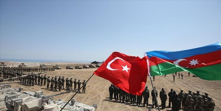 آغاز رزمایش نظامی باکو و آنکارا در جمهوری آذربایجان