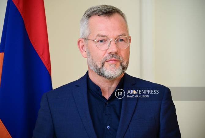 Bundestag Foreign Affairs Committee Chairman Michael Roth visits Armenia