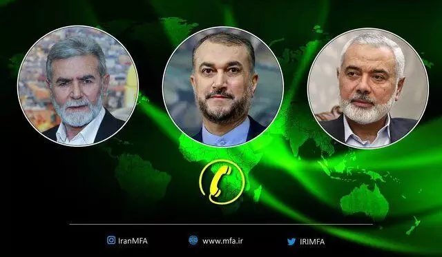 ՀԱՄԱՍ-ի ղեկավարն ու Իրանի ԱԳ նախարարը քննարկել են Գազայում տիրող իրավիճակը