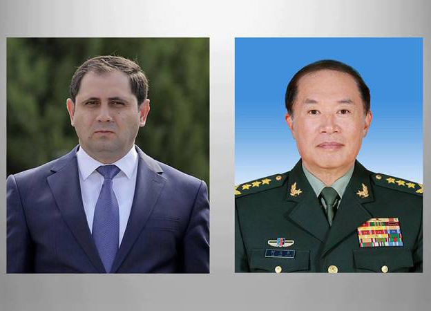 ՀՀ պաշտպանության նախարարը և ՉԺՀ կենտրոնական ռազմական խորհրդի նախագահի տեղակալը  քննարկել են համագործակցության հարցեր