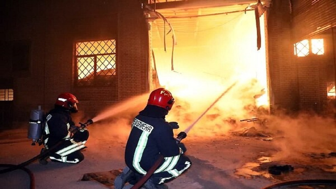  آتش سوزی در مرکز درمان و بازتوانی اعتیاد لنگرود