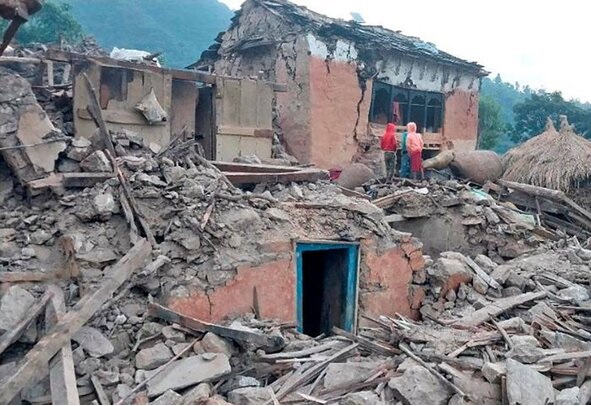 ۱۵۷,کشته,و,۱۶۸,زخمی,در,زلزله,مرگبار,نپال , ۱۵۷ کشته و ۱۶۸ زخمی در زلزله مرگبار نپال