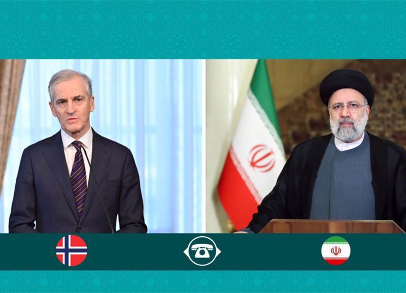 Իրանի նախագահը հեռախոսազրույց է ունեցել Նորվեգիայի վարչապետի հետ