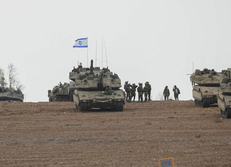 Իսրայելական բանակը գրոհում է Հորդանան գետի արևմտյան ափի պաղեստինյան գյուղերի ուղղությամբ