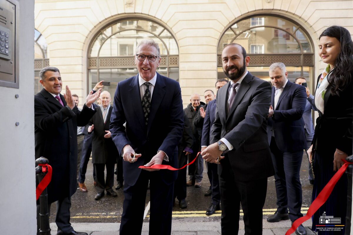 Video - New premises of Armenian Embassy in UK officially inaugurated in London