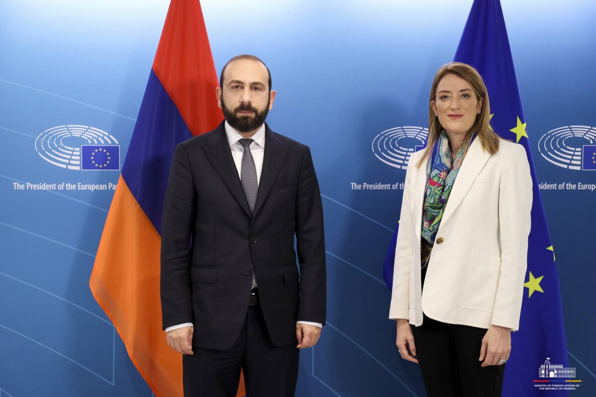 Armenian FM, President of European Parliament discuss main directions of the Armenia-EU partnership