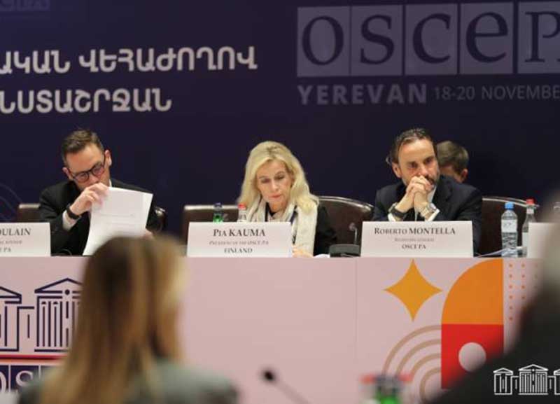 ԵԱՀԿ ԽՎ-ի նստաշրջանում քննարկվելու են Հայաստանի և Ադրբեջանի միջև խաղաղության պայմանագրի շուրջ ընթացող բանակցությունները․ Պիա Կաումա