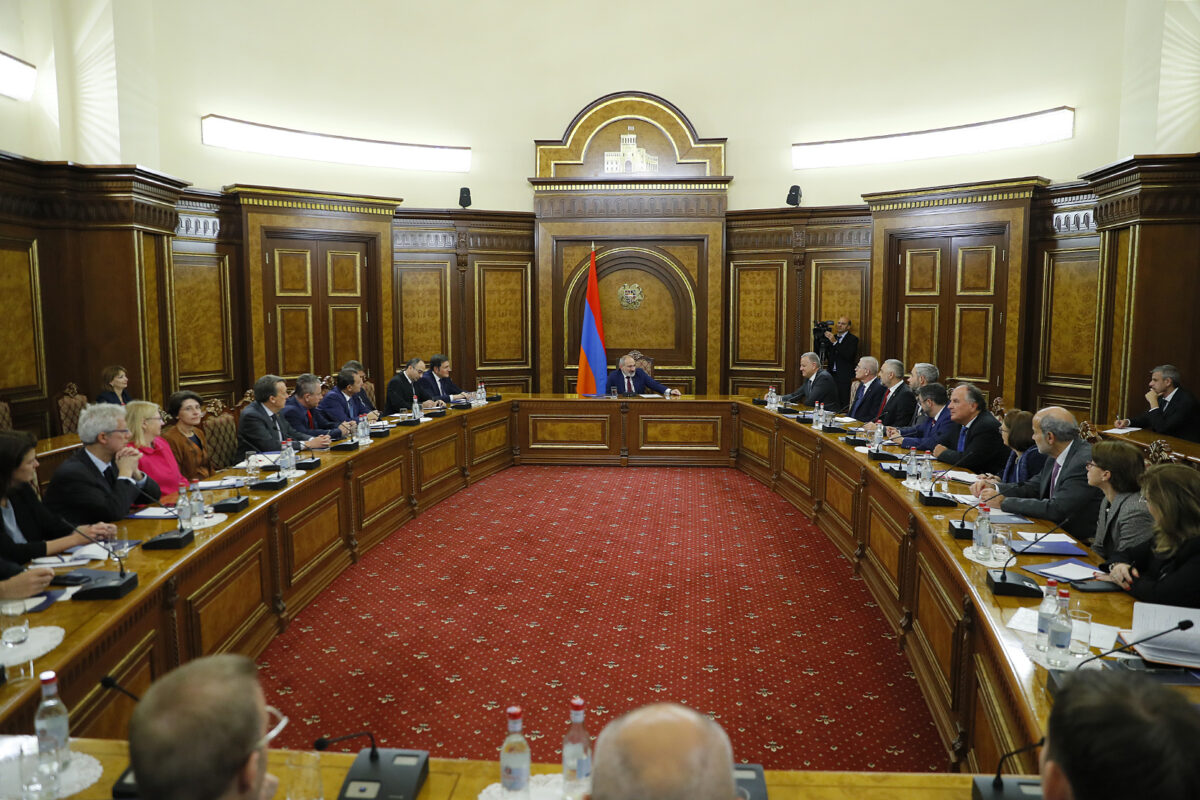 Armenian PM, EU Ambassadors discuss processes taking place in the South Caucasus