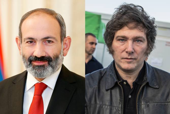 Prime Minister Pashinyan invites new President of Argentina to pay official visit to Armenia