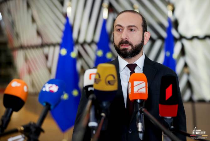 EU foreign ministers briefed on Armenia’s Crossroads of Peace project