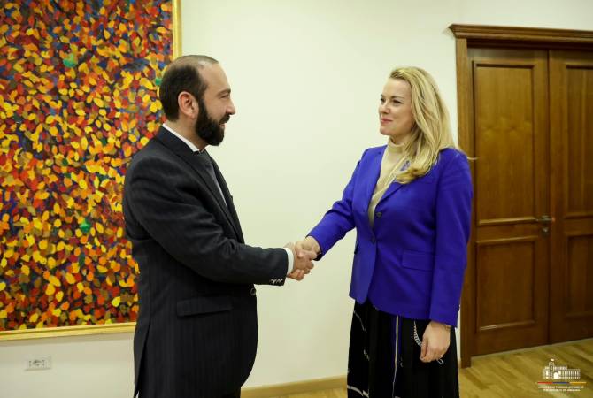 FM Mirzoyan, UN official exchange views on regional issues