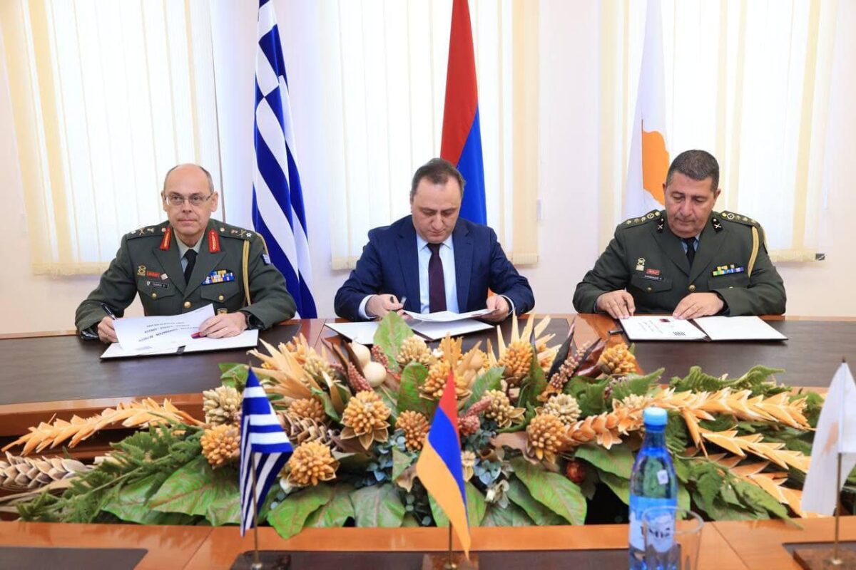 Armenia, Greece, Cyprus sign military cooperation programs for 2024