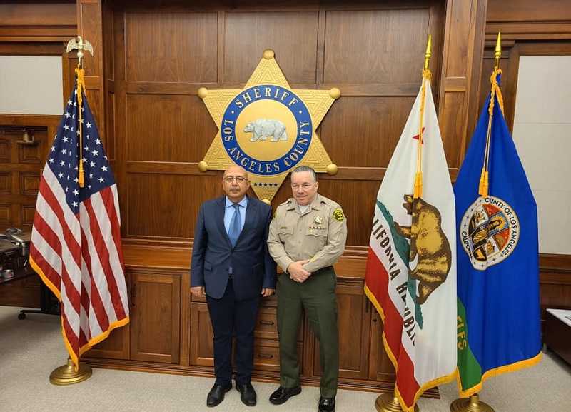 Armenian Consul General briefs LA County Sheriff on realities of the 44-day war imposed on Artsakh