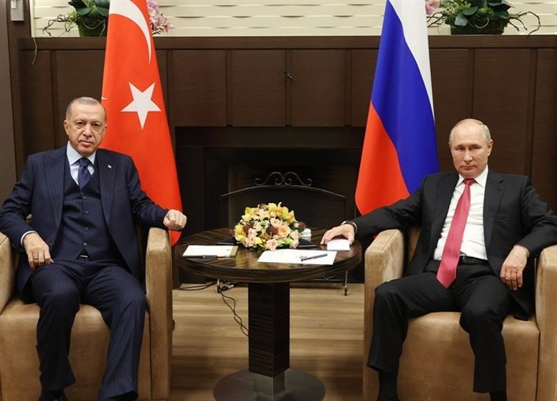 اشارات معنی‌دار پوتین در دیدار با اردوغان