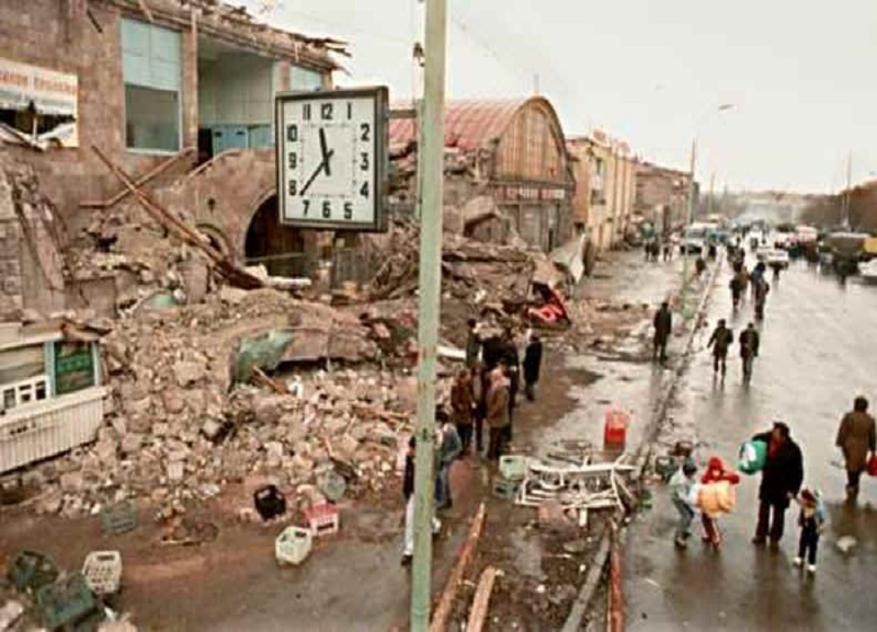 33 years after the devastating earthquake in Spitak