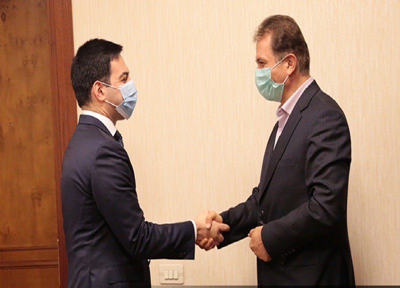 ՊԵԿ նախագահ Ռուստամ Բադասյանը հյուրընկալել է Իրանի մաքսային ծառայության ղեկավար Մեհդի Միրաշրաֆիին