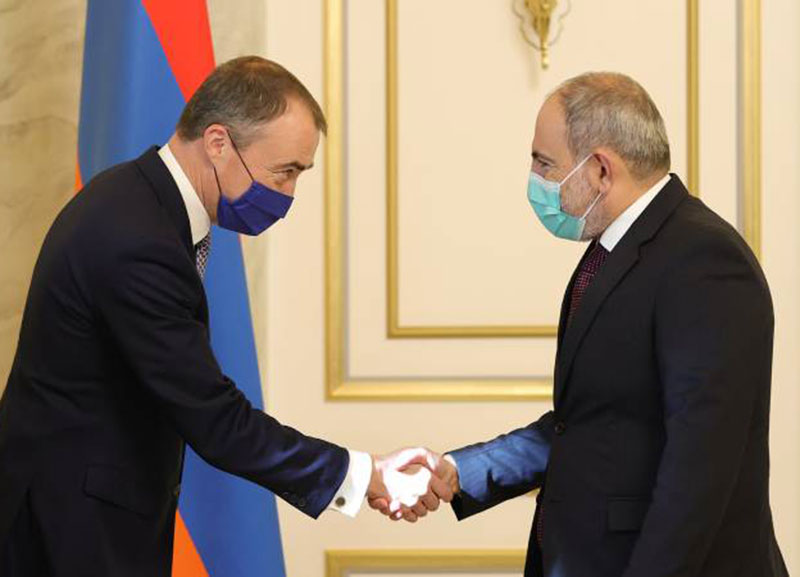Armenian PM, EU’s Special Representative discuss NK conflict settlement