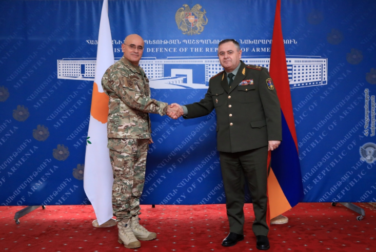 Armenia, Cyprus reach agreements on military-technical cooperation