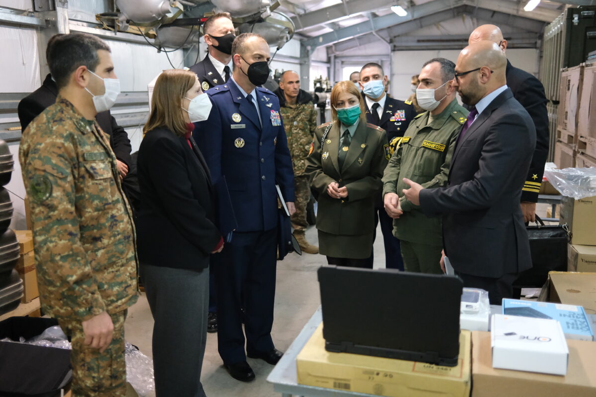 U.S. Global Peace Operations Initiative donates $665,000 worth of equipment to Armenia’s expeditionary military medical unit