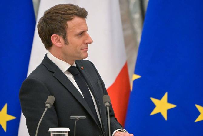 Macron arrives in Ukraine for talks with Zelensky
