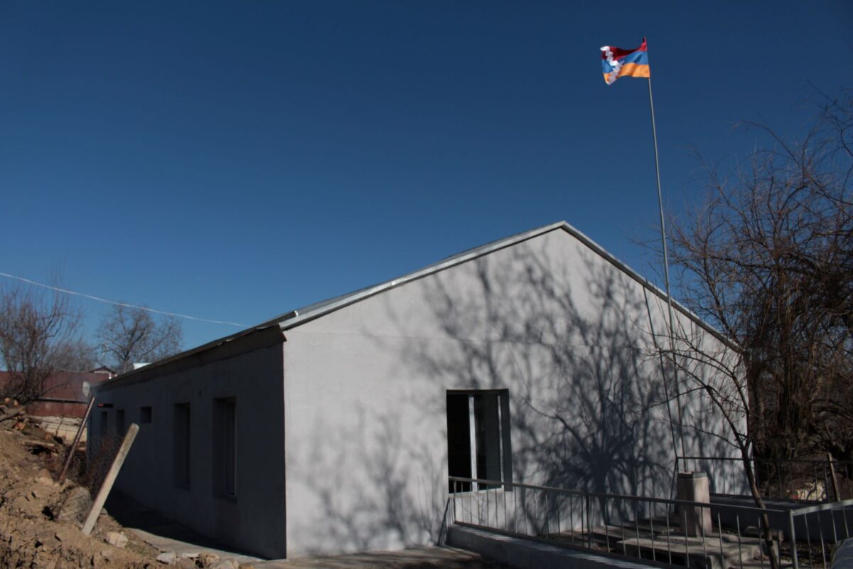 Artsakh’s Tsovategh village celebrates opening of renovated community center and clinic